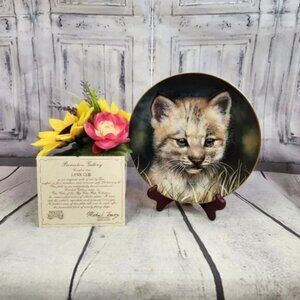 Princeton Galleries Lynx Cub Plate